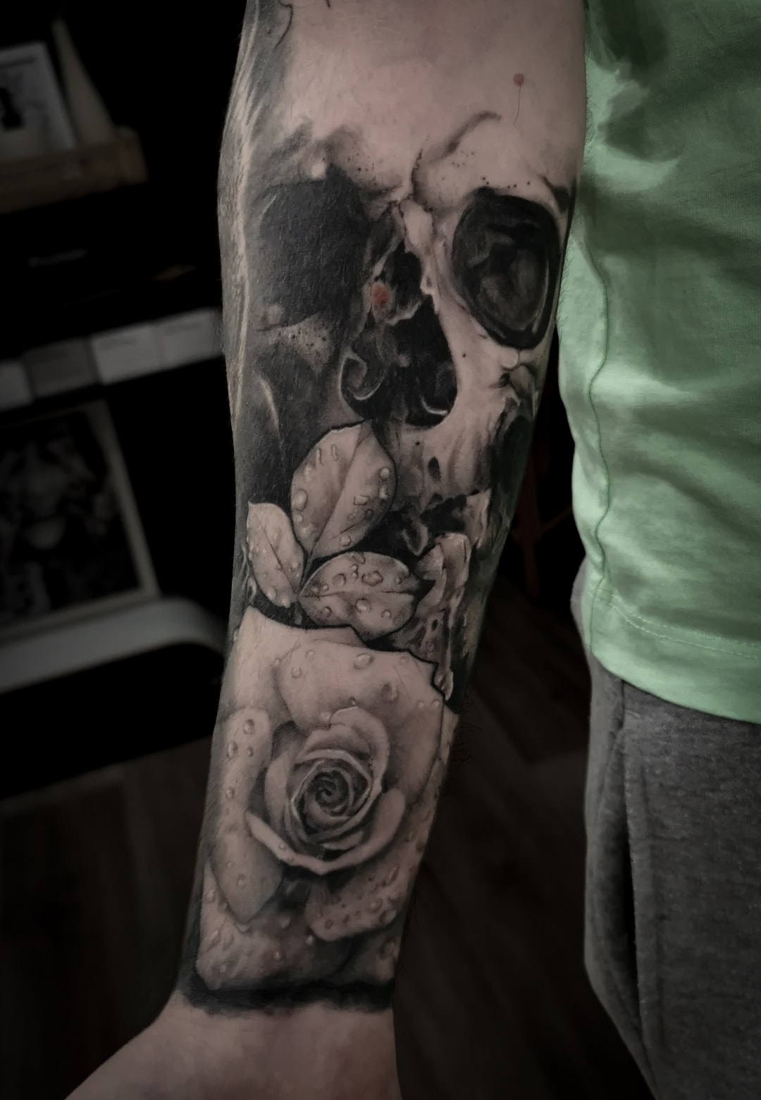 Rose & Skull